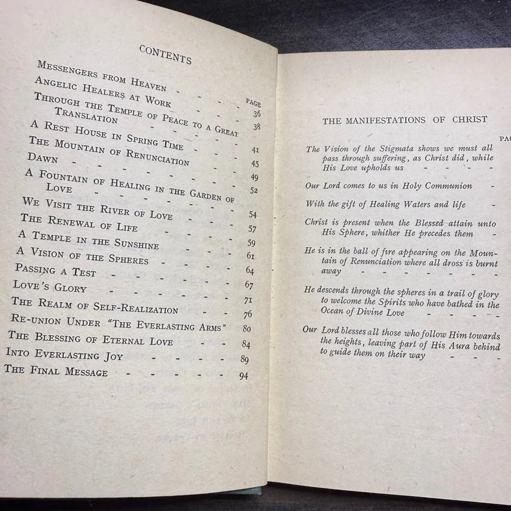 Realms of Light and Healing by Mrs Robottom and‎ Mrs Doyle Vintage Book